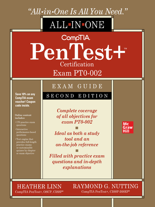 Title details for CompTIA PenTest+ Certification All-in-One Exam Guide (Exam PT0-002) by Heather Linn - Available
